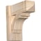 Ekena Millwork Merced Arts & Crafts Smooth Outlooker, Douglas Fir, 5 1/2"W x 12"D x 12"H OUT06X12X12MRC03SDF - alternate 1